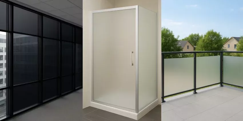 Instalación de vinilos ácidos y solares en cristales en Valladolid